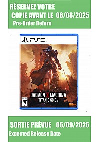 *Précommande* Daemon X Machina: Titanic Scion Standard Edition / PS5
