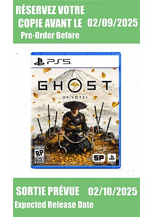 *Précommande* Ghost Of Yotei Standard Edition / PS5