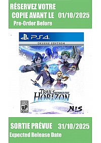 *Précommande* The Legend of Heroes: Trails beyond the Horizon Deluxe Edition / PS4