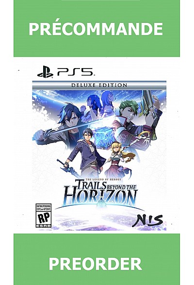*Précommande* The Legend of Heroes: Trails beyond the Horizon/PS5 26/01/2026 79.99$