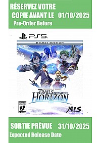 *Précommande* The Legend of Heroes: Trails beyond the Horizon Deluxe Edition / PS5