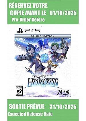 *Précommande* The Legend of Heroes: Trails beyond the Horizon Deluxe Edition / PS5