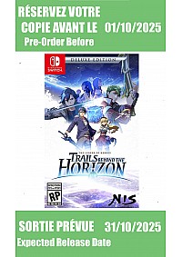 *Précommande* The Legend of Heroes: Trails beyond the Horizon Deluxe Edition / Switch