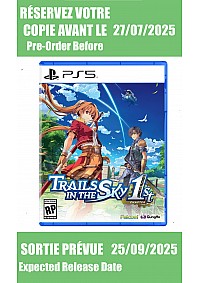 *Précommande* Trails in the Sky 1st Chapter / PS5