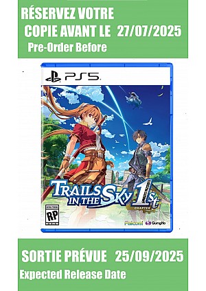 *Précommande* Trails in the Sky 1st Chapter / PS5