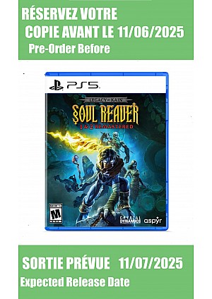 *Précommande* Legacy of Kain Soul Reaver 1&2 Remastered / PS5