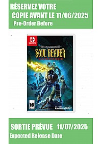 *Précommande* Legacy of Kain Soul Reaver 1&2 Remastered / Switch 