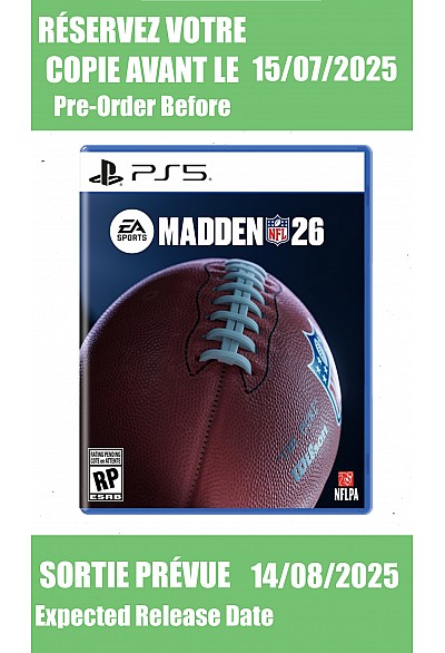 *Précommande* Madden NFL 26 / PS5