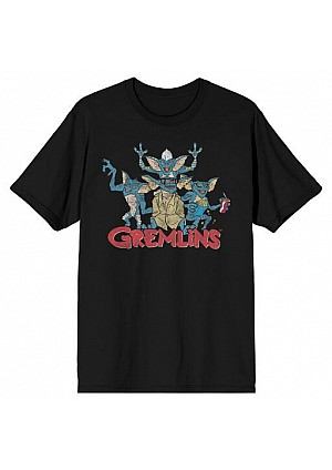 T-Shirt Gremlins - Personnages (Noir)