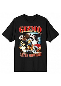 T-Shirt Gremlins - Gizmo After Midnight (Noir)