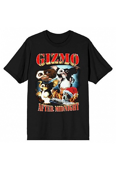 T-Shirt Gremlins - Gizmo After Midnight (Noir)