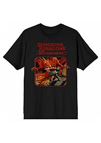 T-Shirt Dungeons And Dragons - Fantasy Role Playing Game (Noir)