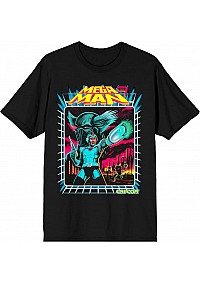 T-Shirt Mega Man - Movie (Noir)