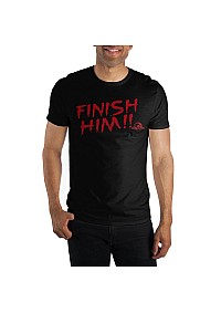 T-Shirt Mortal Kombat - Finish Him (Noir)