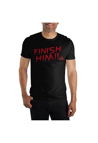 T-Shirt Mortal Kombat - Finish Him (Noir)