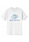 T-Shirt Sega - Logo Saturn Retro (Blanc)