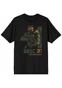 T-Shirt Halo - Master Chief Barcode (Noir)