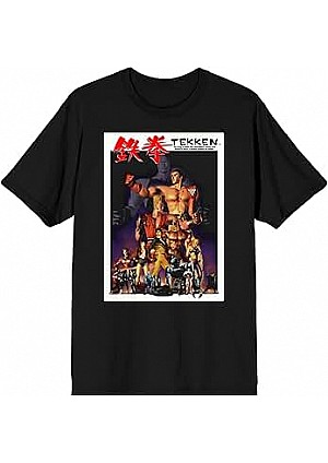 T-Shirt Tekken - The King Of Iron (Noir)