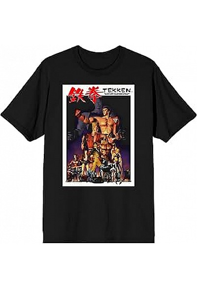 T-Shirt Tekken - The King Of Iron (Noir)