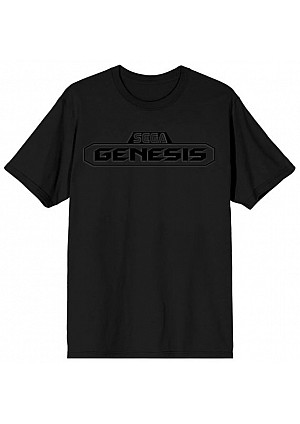 T-Shirt Sega - Logo Genesis (Noir)