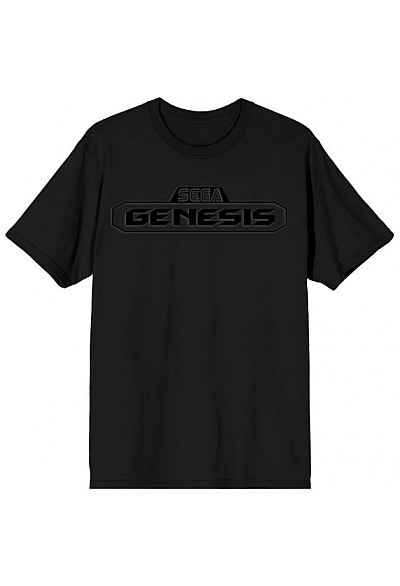 T-Shirt Sega - Logo Genesis (Noir)