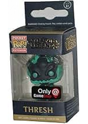 Figurine/Porte-Clé Funko Pocket POP! Keychain League Of Legends - Thresh (Exclusif GameStop) 3 CM
