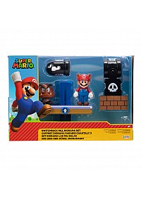 Coffret Diorama Super Mario Paradis Chantilly 3 Par Jakks Pacific