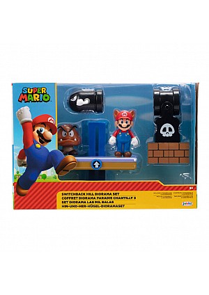 Coffret Diorama Super Mario Paradis Chantilly 3 Par Jakks Pacific