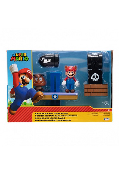 Coffret Diorama Super Mario Paradis Chantilly 3 Par Jakks Pacific