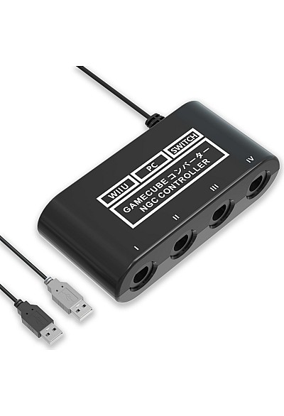 Adaptateur Manette GameCube Pour Wii U / Switch / PC USB Par PDOBQ 