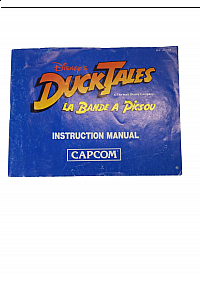 Livret NES-UK-FRA La Bande A Picsou NES
