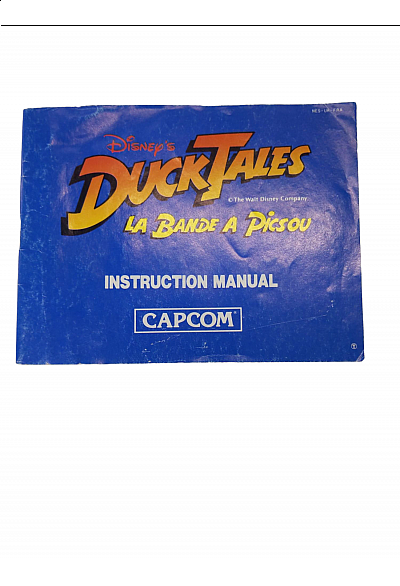 Livret NES-UK-FRA La Bande A Picsou NES