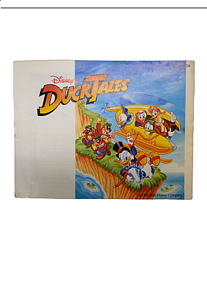 Livret NES-UK-USA Duck Tales NES