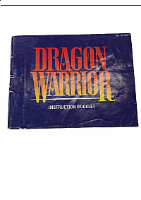 Livret NES-DQ-USA Dragon Warrior NES