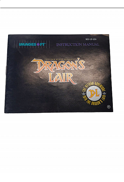 Livret NES-L9-USA Dragon's Lair NES