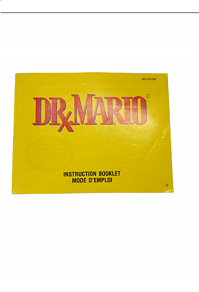 Livret NES-VU-CAN Dr. Mario NES
