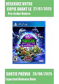 *Précommande* Teenage Mutant Ninja Turtles: Splintered Fate Deluxe Edition / PS4