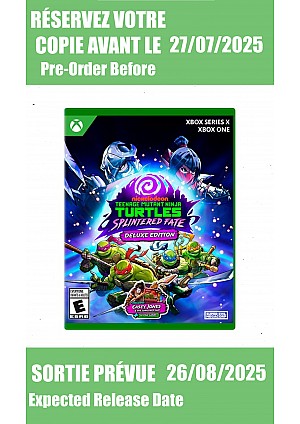 *Précommande* Teenage Mutant Ninja Turtles: Splintered Fate Deluxe Edition / Xbox One