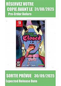 *Précommande* Sorry We're Closed Premium Edition / Switch