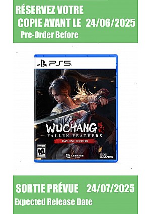*Précommande* WUCHANG: Fallen Feathers Day One Edition / PS5