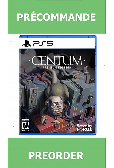 *Précommande* Centum Premium Edition/PS5 16/01/2026 59.99$