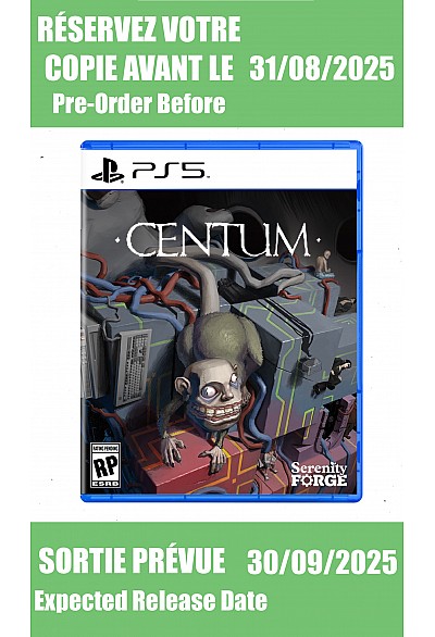 *Précommande* Centum Premium Edition / PS5