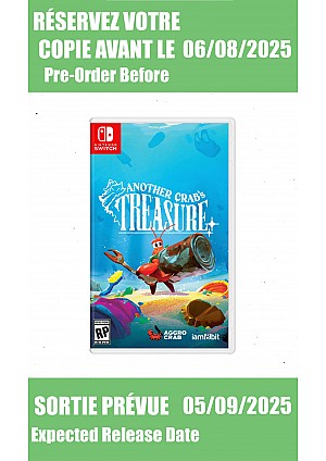 *Précommande* Another's Crab Treasure / Switch