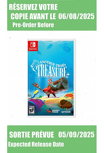 *Précommande* Another's Crab Treasure / Switch