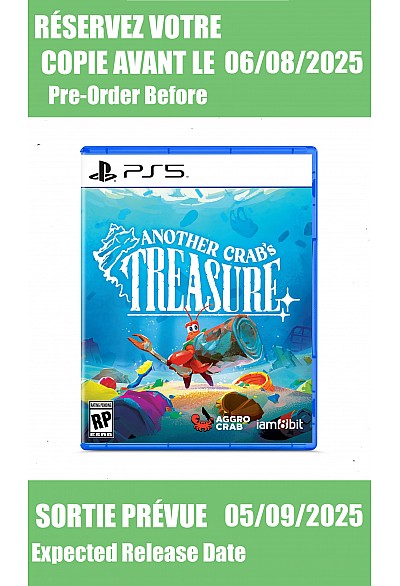 *Précommande* Another's Crab Treasure / PS5