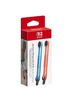 Dragonnes Joy-Con 2 Pour Nintendo Switch 2 Officiel Nintendo (Paire de 2) - Bleue et Rouge