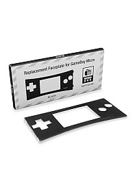 Façade De Remplacement Pour GameBoy Micro - Noire