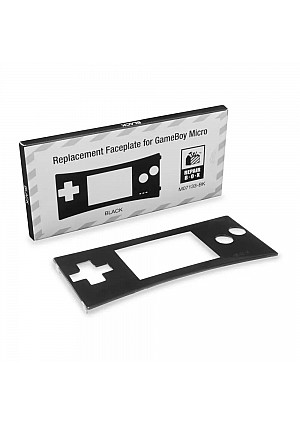 Façade De Remplacement Pour GameBoy Micro - Noire