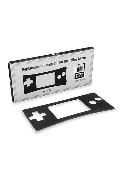 Façade De Remplacement Pour GameBoy Micro - Noire