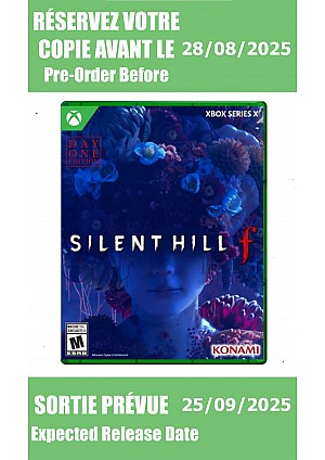 *Précommande* Silent Hill f / Xbox Series X